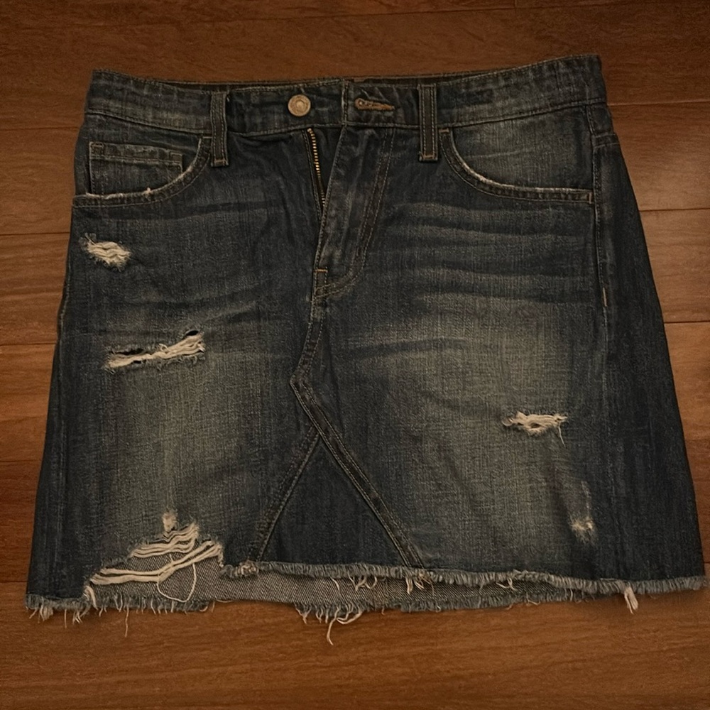 Flying Monkey Jean Skirt Size 25